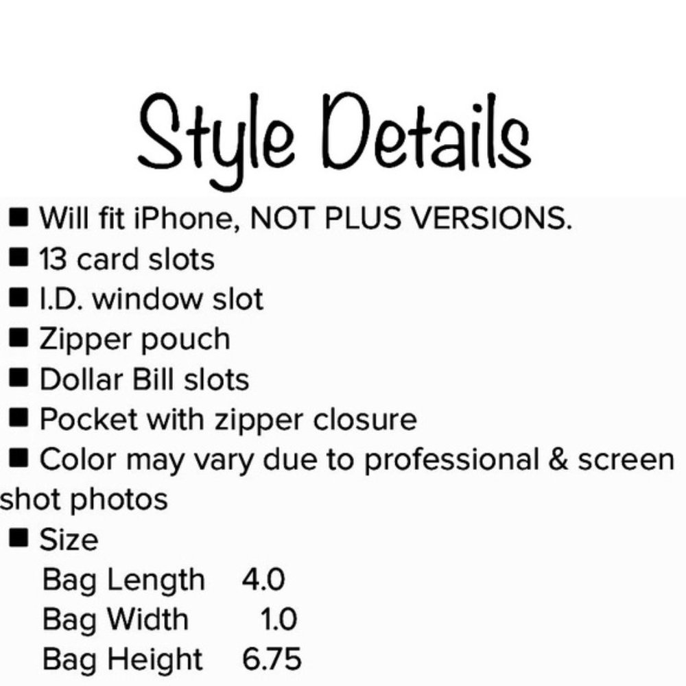 🎁FREE GIFT🎁Vegan Suède, Zipper Wallet - Picture 2 of 8